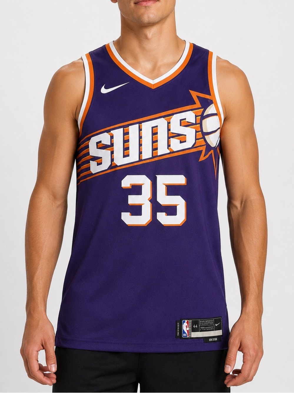 Nike Phoenix Suns Kevin Durant #35 Swingman icon Jersey purple men’s medium